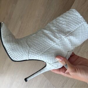 Amiri sneak skin leather boots